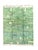 Moroccan Beni Mrirt in Green Abstract Wool, 2010s For Sale - Image 10 of 10