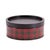 Contemporary Plaid Iron Canister (Set of 2) For Sale - Image 3 of 5