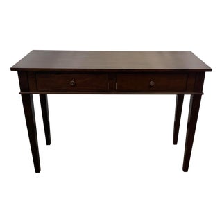 Vintage Transitional Style Console Table For Sale
