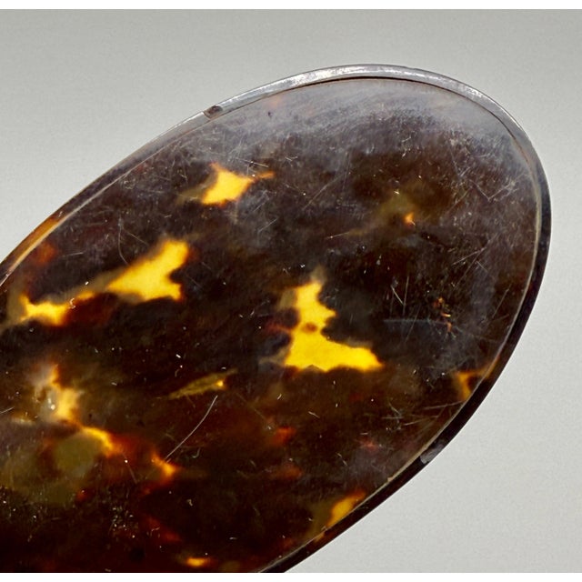 19th Century Set of 3 Victorian Horn Snuff or Trinket Boxes For Sale - Image 10 of 18