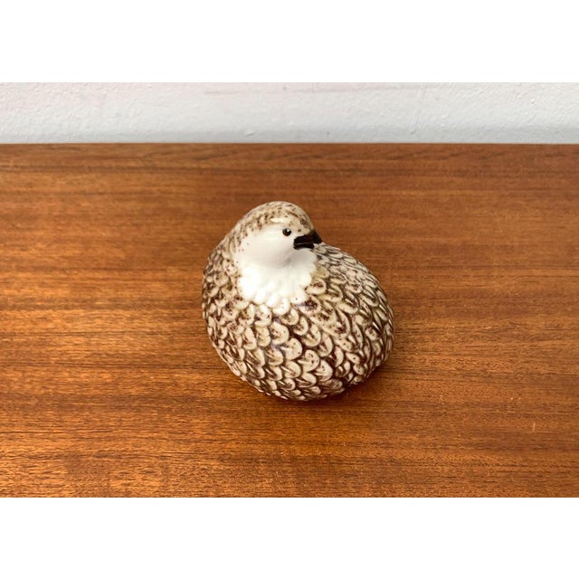 Vintage Porcelain Quail Bird Figurine by B. Jackson For Sale - Image 15 of 18