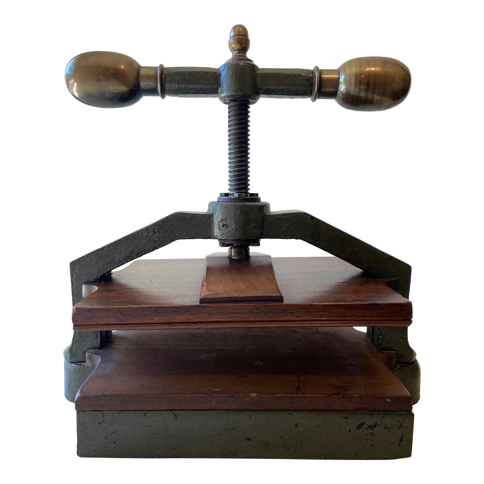 Mid 19th Century Book Press | Chairish