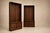 1960s Architectural Brazilian Modern Style Bookcases in Aged Reclaimed Rosewood, Pair For Sale - Image 10 of 17