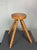 Mid-Century Bobbin Wood Turned French Farm House Stool, France, 1960s For Sale - Image 6 of 15