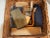 Wood Vintage English Wicker Picnic Basket For Sale - Image 7 of 11
