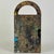 American Vintage Artist's Arched Design Rectangular Painting Palette With Remnant Oil Paint For Sale - Image 3 of 9