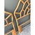 Wood Vintage Rattan Web Twin Headboards - Pair For Sale - Image 7 of 12