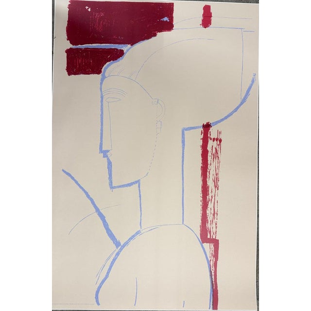 Amedeo Modigliani, Sculptural Head, 2000s, Paper For Sale - Image 4 of 5