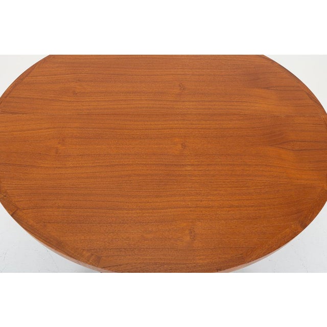 Wood Extendable Teak Dining Table, 1960s For Sale - Image 7 of 8