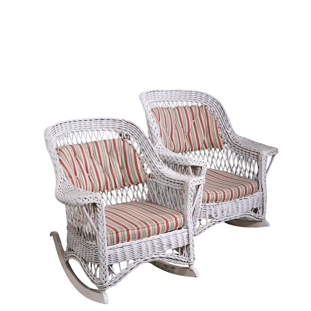 Two Vintage Bar Harbor Rocking Chairs For Sale - Image 14 of 18
