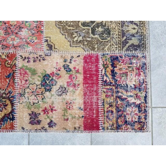 1960s Vintage Wool Anatolian Carpet For Sale - Image 5 of 10