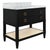 New special order item. Not vintage. The Cutler BLK bath vanity in a striking matte black lacquer is a celebration of...