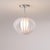 Constructed from white satin steel, the Bloom is a modern semi flush mount that exudes elegance and sophistication. Its...