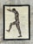 Mid-Century Modern Framed Figurative Drawing on Paper For Sale - Image 3 of 14