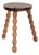 Antique Two-Toned Bobbin Joint Stool For Sale