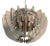 Italian Sculpture Chandelier from Gallotti & Radice, 1960 For Sale