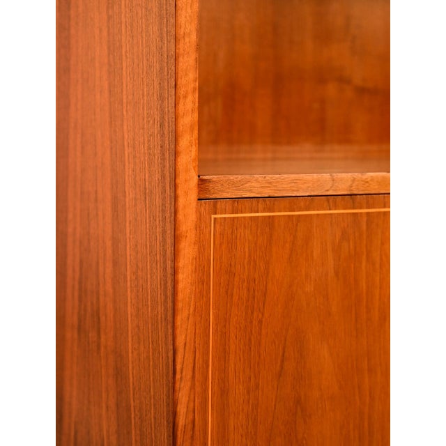 Brown Bookcase from Bodafors, Sweden, 1950s For Sale - Image 8 of 10
