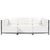 2020s Axis 2pc Sectional Atlantis White Titanium Frame For Sale - Image 5 of 9