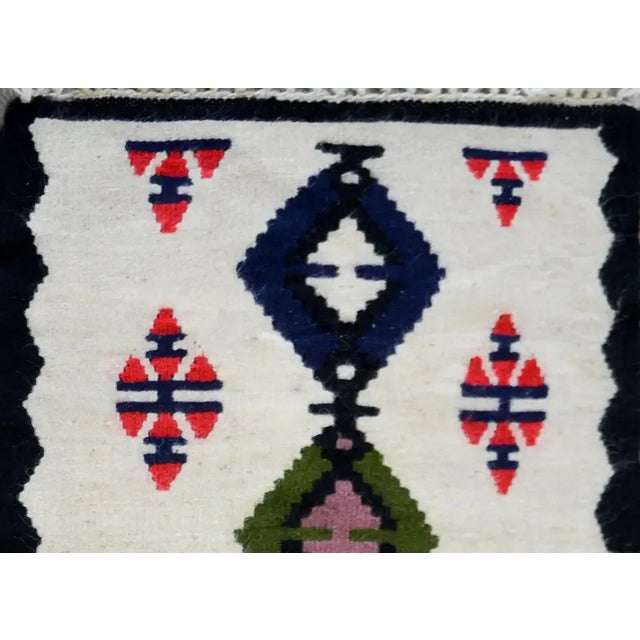 Textile Vintage Navajo Style Rug For Sale - Image 7 of 13