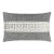 Scalamandre 22" x 14" Greek Key Lumbar Pillow in Stone For Sale