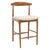 Wood Lionel Retro Counter Stool - Walnut/Cream For Sale - Image 7 of 8