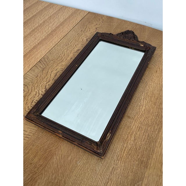 Early 20th C. Gesso and Wood Framed Wall Mirror For Sale - Image 14 of 18