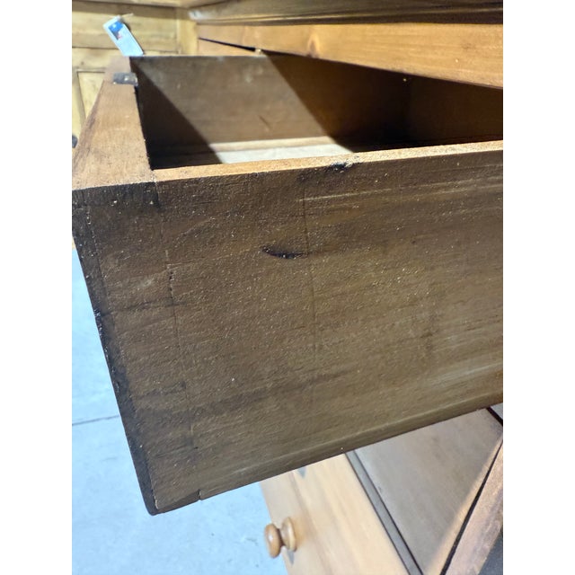 Antique Pine Two Over Three Drawers - Chest of Drawers From England For Sale - Image 18 of 18