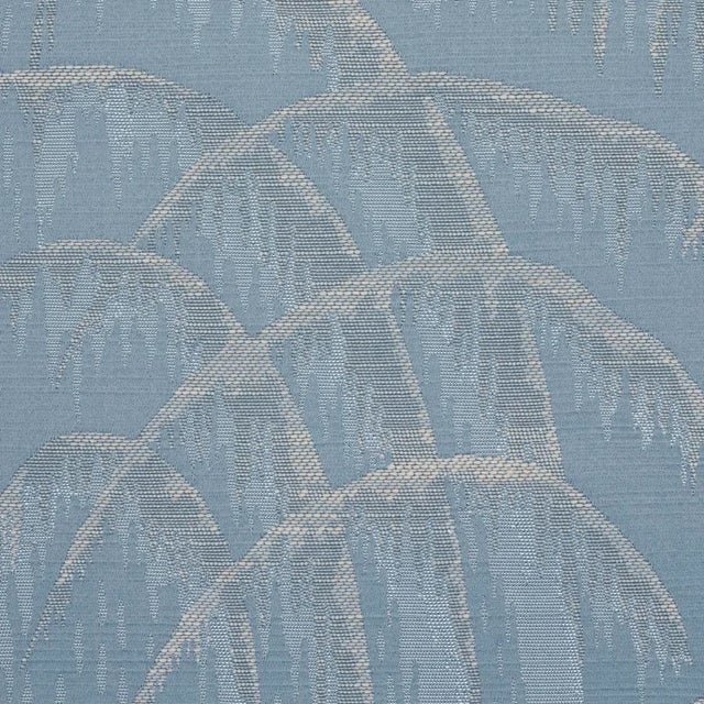 Schumacher Schumacher Voussoir Moderne Fabric In Slate For Sale - Image 4 of 4