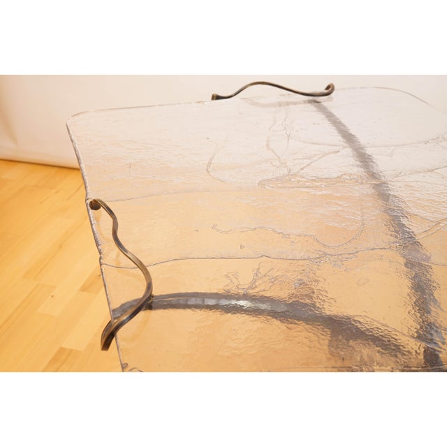 Metal Vintage Side Table by Lothar Klute, 2000s For Sale - Image 7 of 14