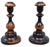 Lignum Vitae Treen Candlesticks, 1830s, Set of 2 For Sale - Image 10 of 10