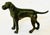 Figurative Hound Settler Bronze Figure For Sale - Image 3 of 5