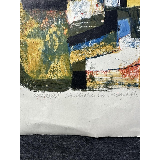 Michael Prechtl , Southern Landscape, 1956, Color Print For Sale - Image 10 of 13
