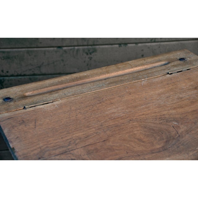 Vintage School Desk For Sale - Image 9 of 15