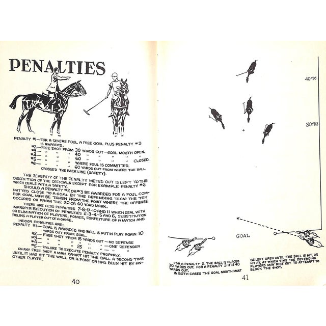 "Polo: A Non-Technical Explanation of the Galloping Game" Book 1949 Brown, Paul For Sale - Image 10 of 12