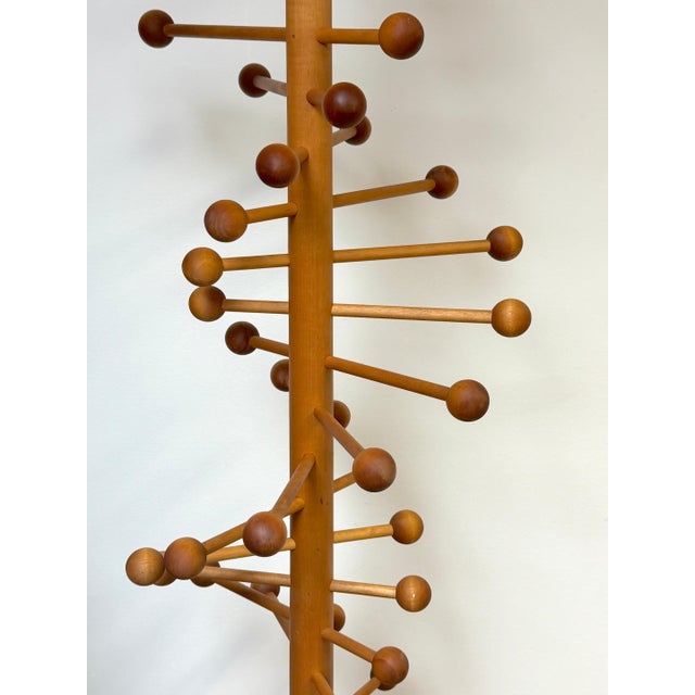 Scandinavian Modern Atomic Coat Stand, Style of Nanna Ditzel, Denmark, 1970s For Sale - Image 14 of 17