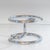 Cobra Coffee Table in Chromed Metal & Smoked Glass from Giotto Stoppino, 1960s For Sale - Image 11 of 14