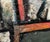 Green David Adickes "Abstract With Glitter" Modern Abstract Earth-Toned Geometric Painting, 2009 For Sale - Image 8 of 8
