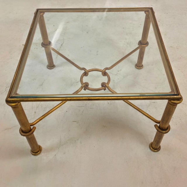 Gold Plated Model Hérmes Coffee Table from Banci, Italy, 1960s, in Very Good conditions. Designed 1960 to 1969 I have...