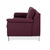 Flex Plus 3-Seater and Ottoman in Purple Fabric from Ewald Schillig, Set of 2 For Sale - Image 15 of 18