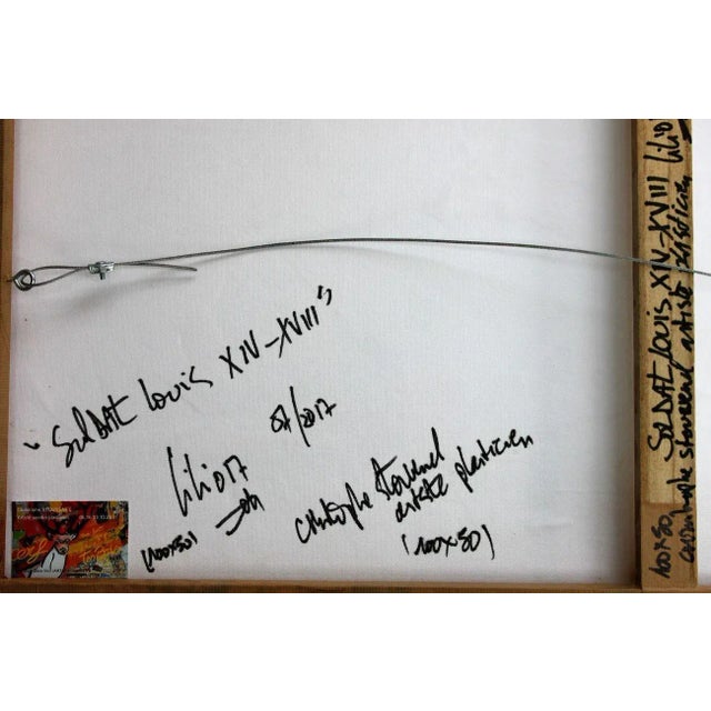 Contemporary Christophe Stouvenel, Soldat Louis 14/18, 2017, Mixed Media For Sale - Image 3 of 5