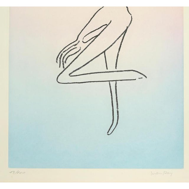 Untitled is an artwork realized by Man Ray (1890 - 1976) in 1970. Etching and aquatint from the series Les Anatomes....