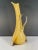 Mid-Century Modern 1960s Italian Cased Glass Yellow Vase With Handle For Sale - Image 3 of 12