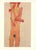Artist:Egon Schiele Country:Austria Title:Nude Girl with Crossed Arms Medium:Lithograph – 2 Marks:Signed in plate...