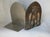Arts & Crafts Arts & Crafts Mixed Metal Owl Bookends, Signed Jackes Evans, St Louis For Sale - Image 3 of 4