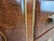 Art Deco Chest of Drawers in Walnut Burl and Brass, 1950 For Sale - Image 10 of 18