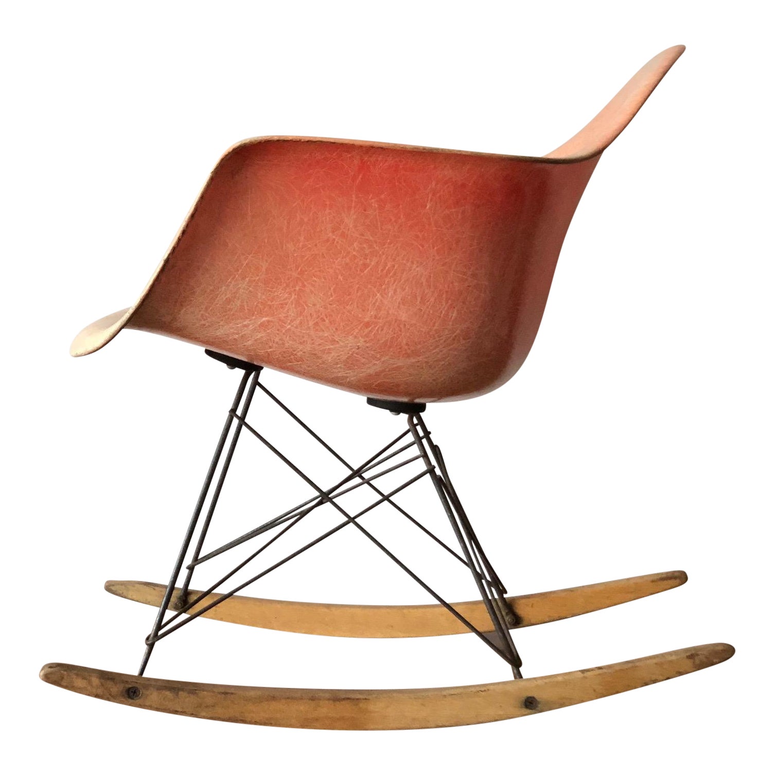 1st Edition Eames Rocking Chair Chairish