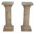 Stunning Pair Marble or Granite 5 Piece Column Pedestal For Sale