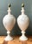 Vintage Alabaster Urn Form Lamps - a Pair For Sale In West Palm - Image 6 of 12