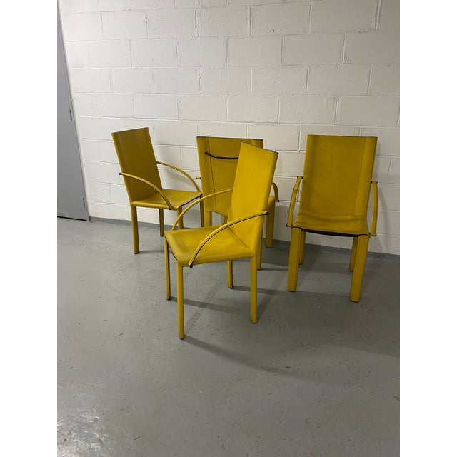Vintage Coral Chairs by Matteo Grassi, 1970s, Set of 6 For Sale - Image 9 of 14