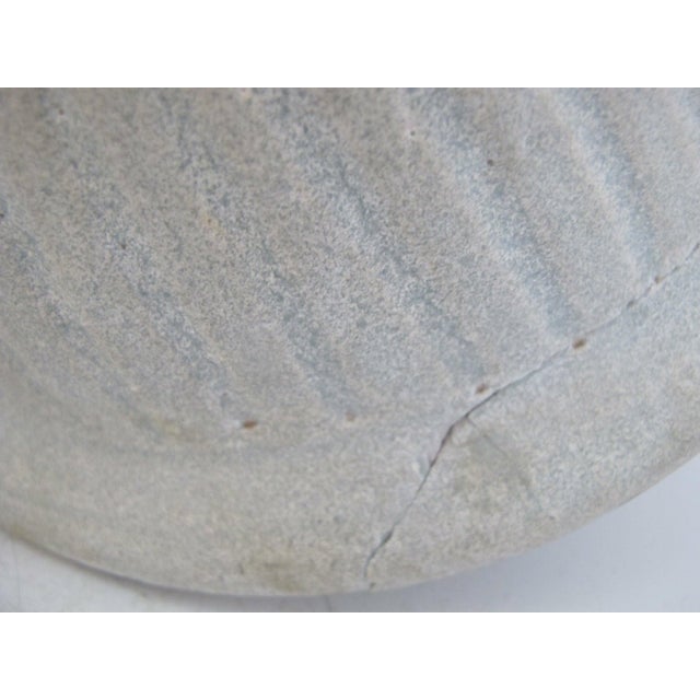 Southeast Asian Thai Sawankhalok Sukhothai Style Celadon Stoneware Pottery Bowl For Sale In Portland, OR - Image 6 of 11
